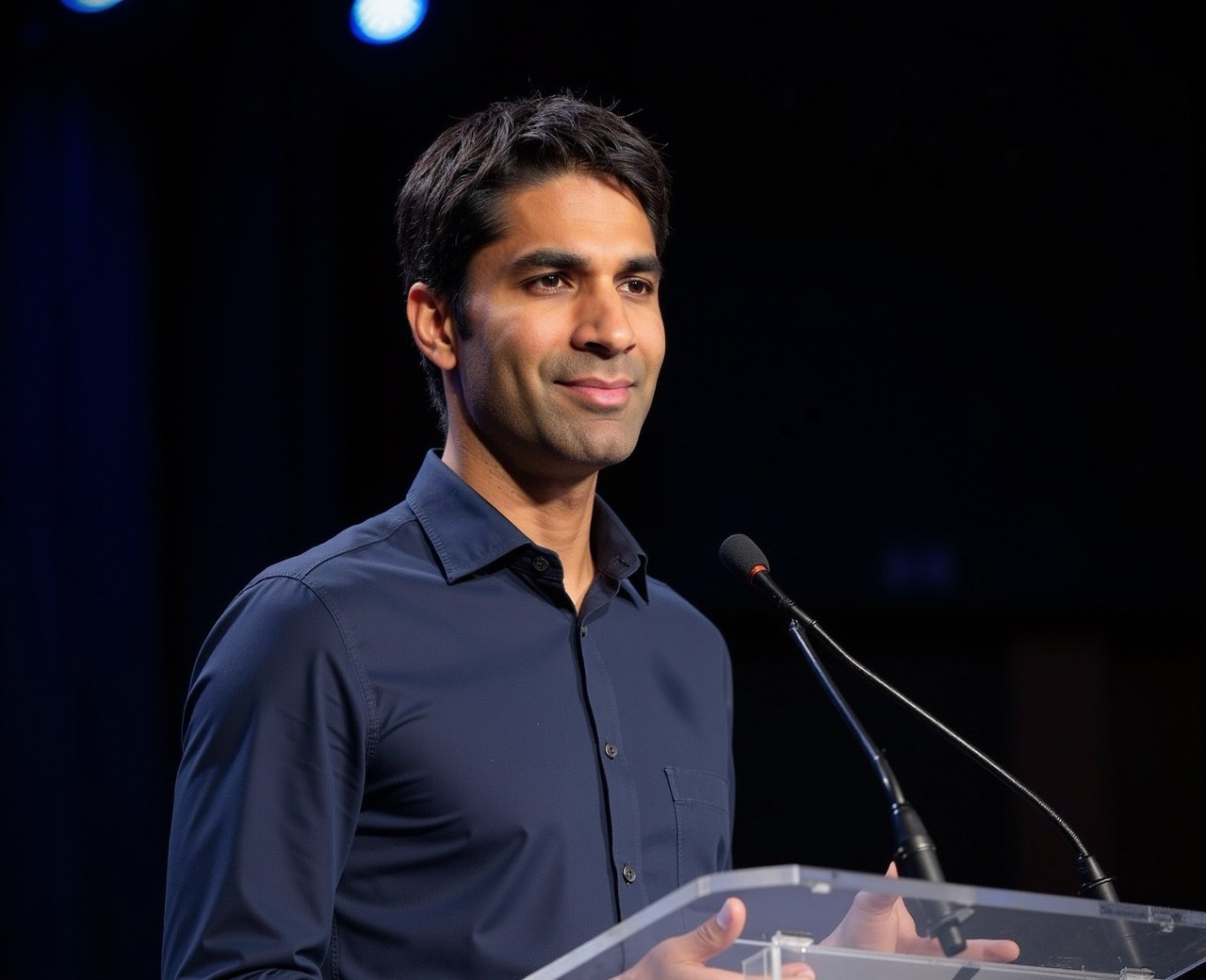 Podium speech